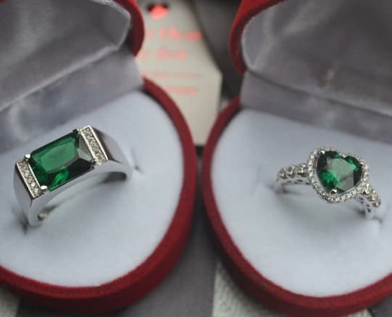 Couple sale stone rings
