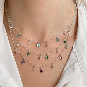 Acquista Ciondolo Reiki, ciondolo di guarigione di cristallo, ciondolo a forma di pesce in argento sterling 925 con topazio blu sfaccettato in Italia a partire da 28