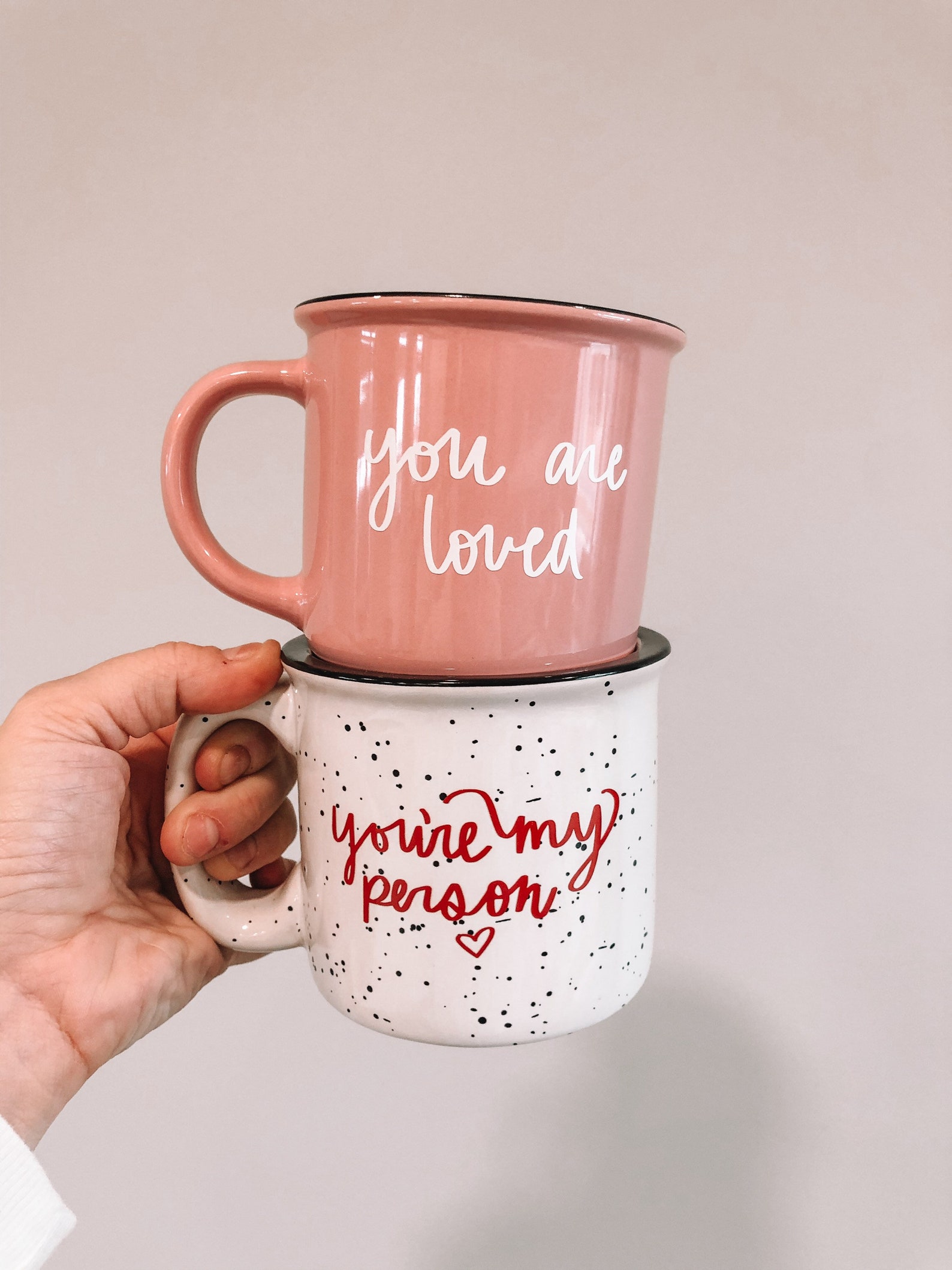 You Are Loved Mug Valentines Day Gift Ceramic Coffee Mug Etsy