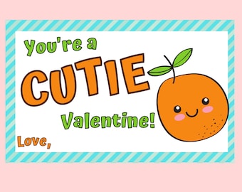 You're a Cutie Valentine, Cutie Valentine, Healthy Valentine, Kid Valentine