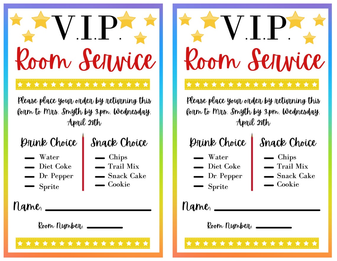 teacher-room-service-template