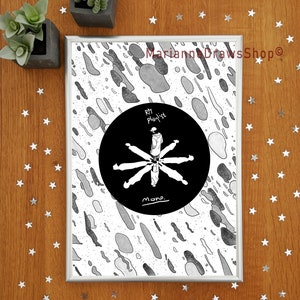 aesthetic STICKERS // Mono RM Album Aesthetic // printable, digital