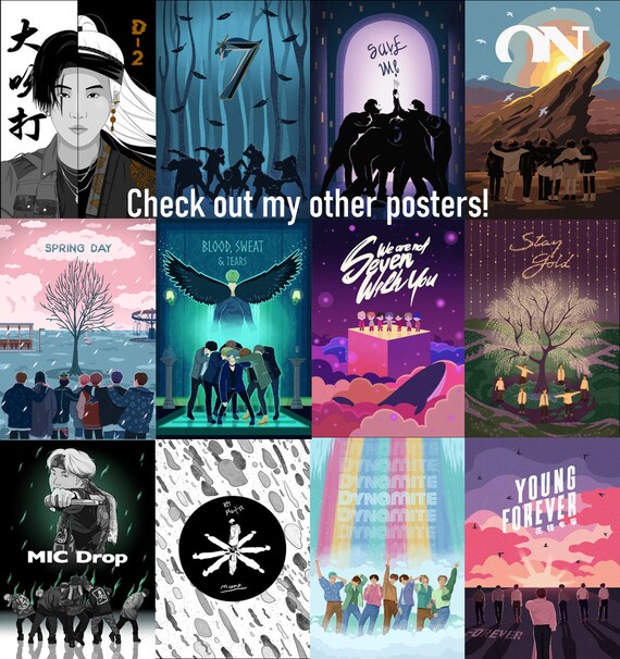 BTS ファインアートスクリーンプリント