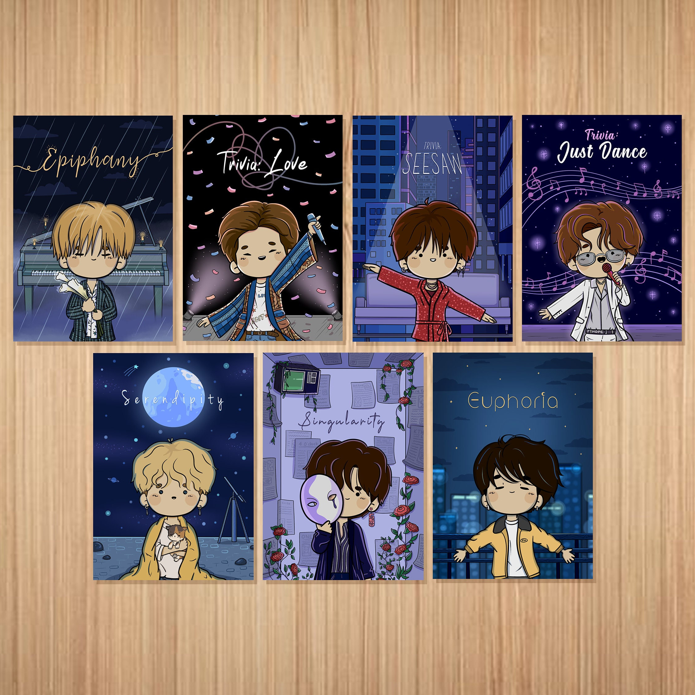 防弾少年団(BTS) - BTS love yourself art print ジョングク BTS JUNGKOOK LOVE YOURSELF IDOL