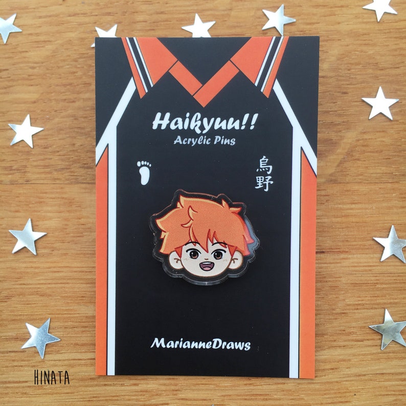 Haikyuu Pins // Haikyuu pin badges // Karasuno pins // Anime Etsy