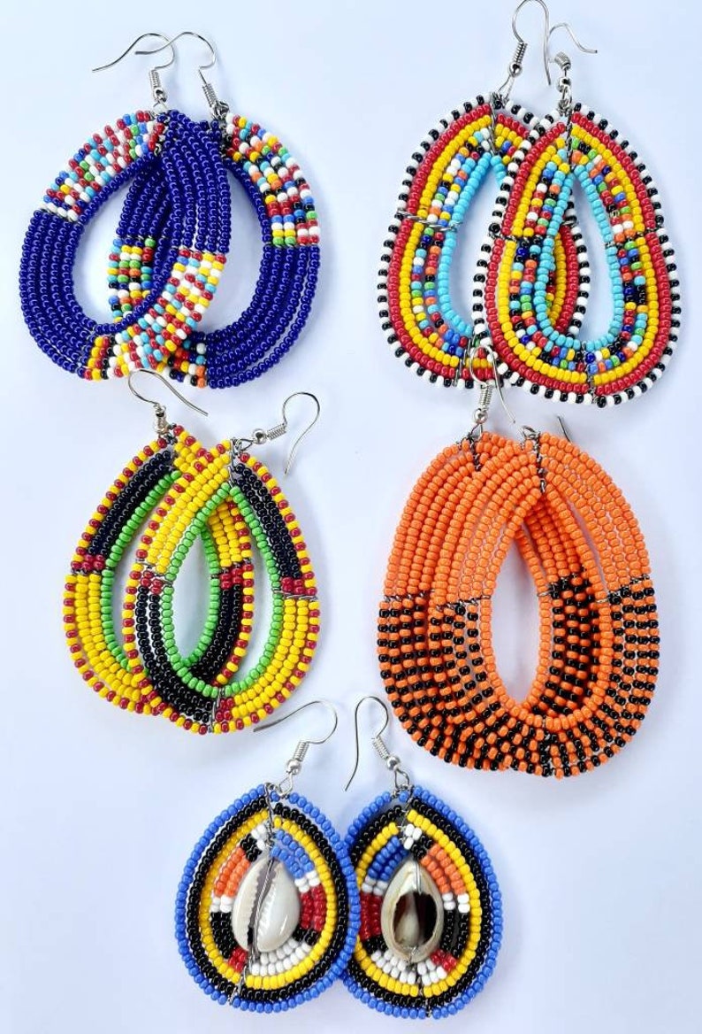 Wholesale earringsmulticolour earrings masai earrings Etsy
