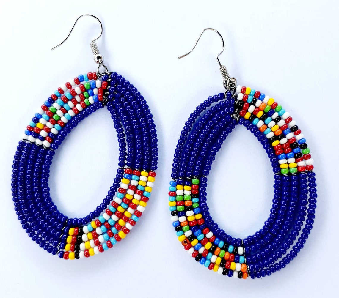 Wholesale earringsmulticolour earrings masai earrings Etsy