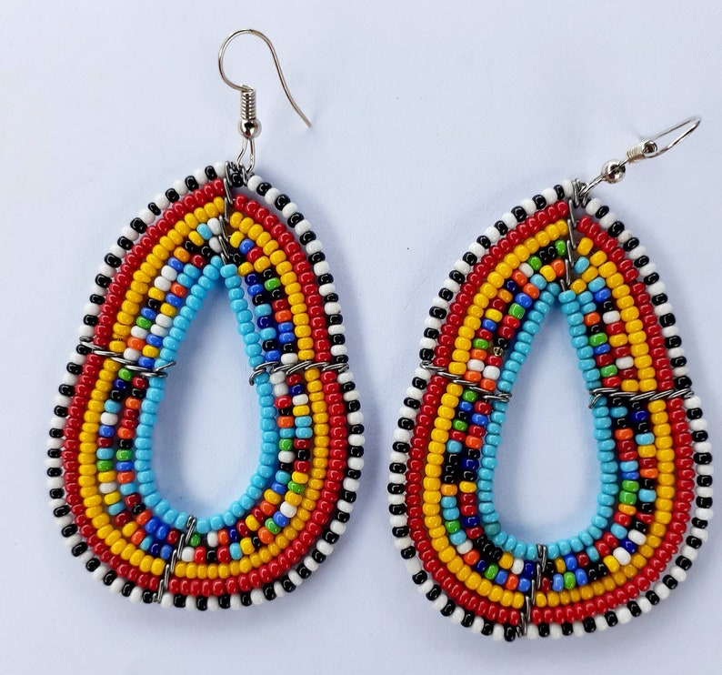 Wholesale earringsmulticolour earrings masai earrings Etsy