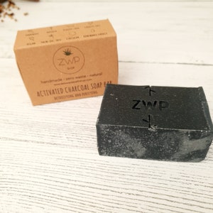 Activated Charcoal Soap Bar - Vegan