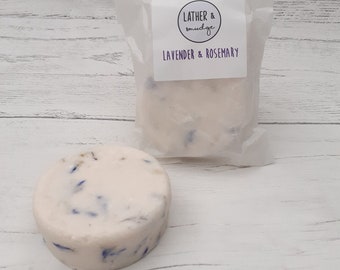 Lavender & Rosemary Solid Shampoo Bar - PH Balanced
