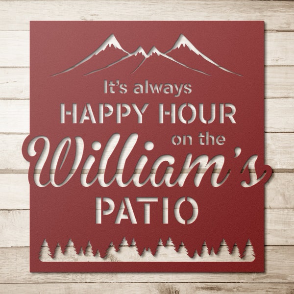 Patio Sign - Etsy