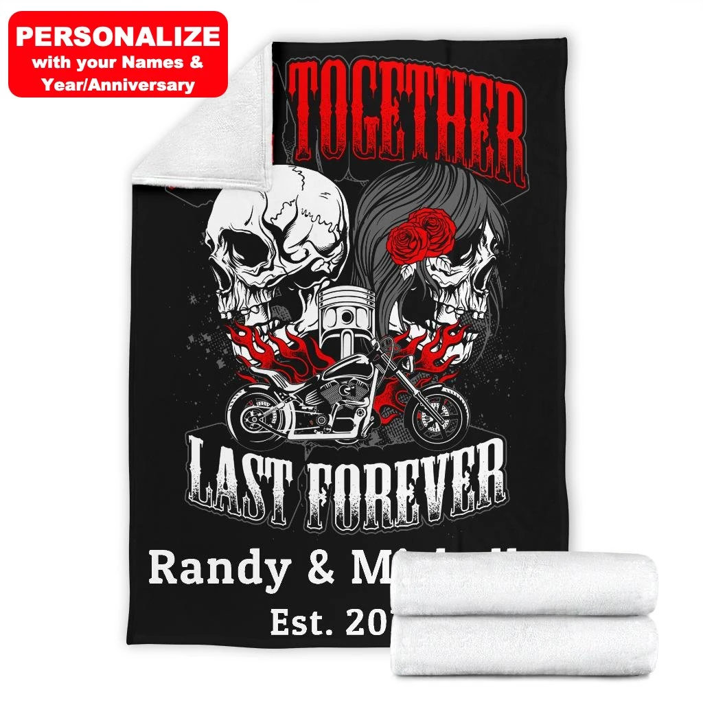 CIUGOIG Motorcycle Blanket - Gifts For Motorcycle Lovers