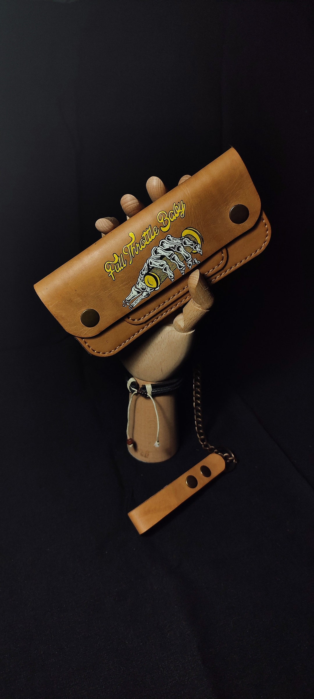 Custom Biker Wallets This item is unavailable - Etsy