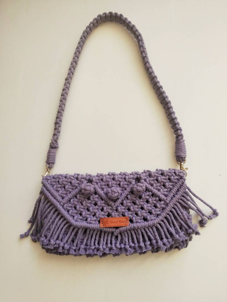 macrame sling bag