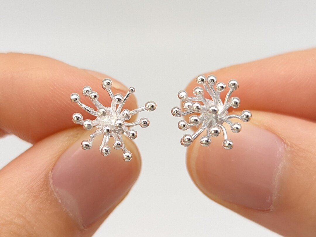 ★NOONOO FINGERS★ [s925post] Dandelion earrings DANDELION EARRINGS - NOONOO FINGERS