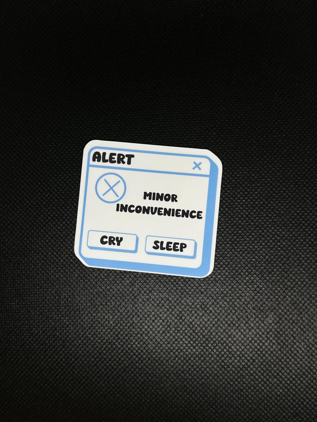 Minor Inconvenience Sticker- Waterproof Sticker - Perfect for Laptops ...