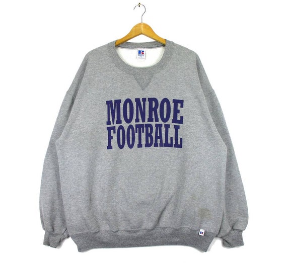 Vintage Russell Athletic Monroe Football Sweatshir