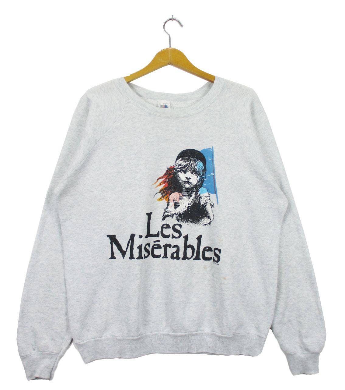 les miserables sweatshirt