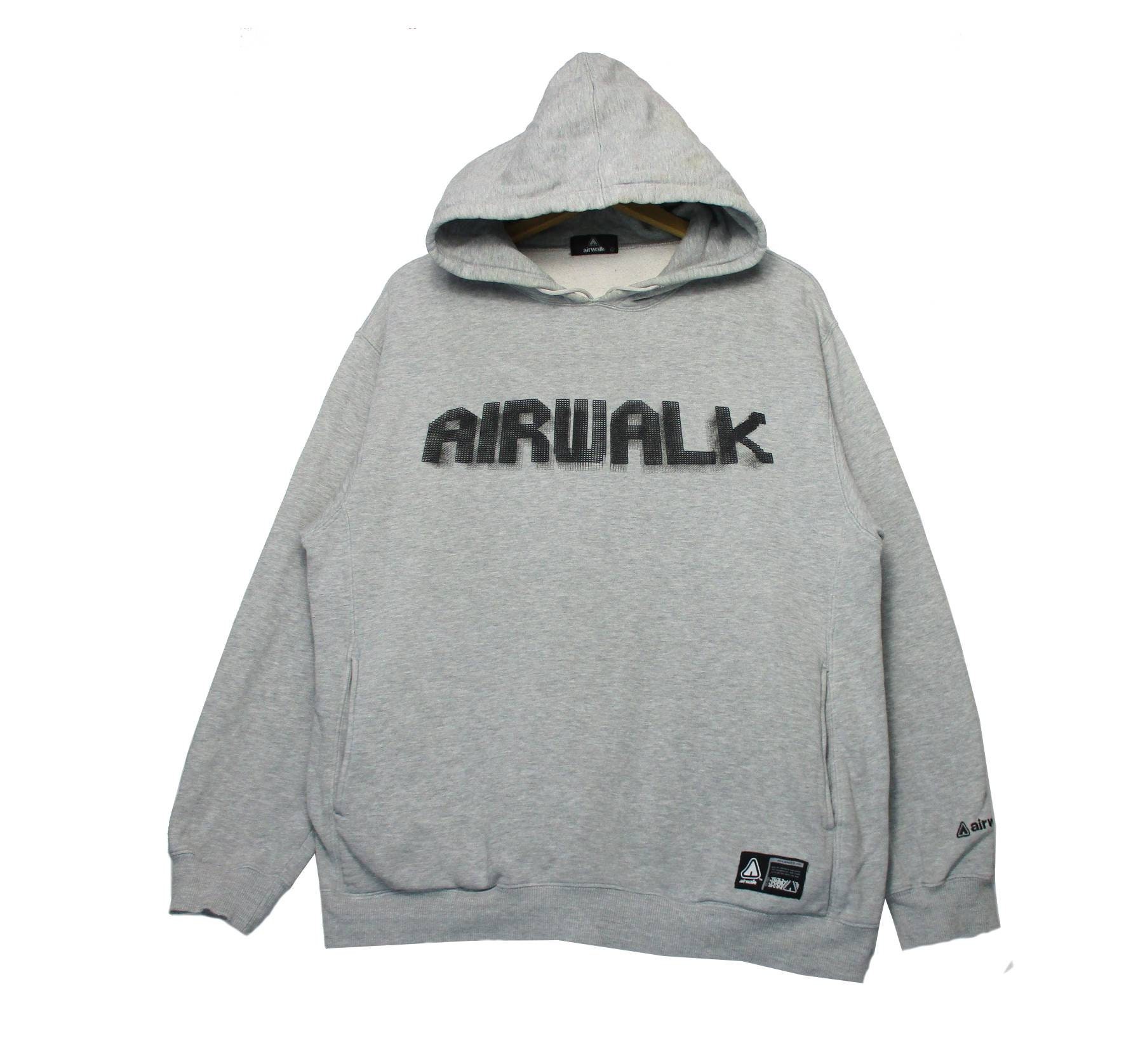 Vintage Airwalk Big Logo Hoodies Sweatshirt
