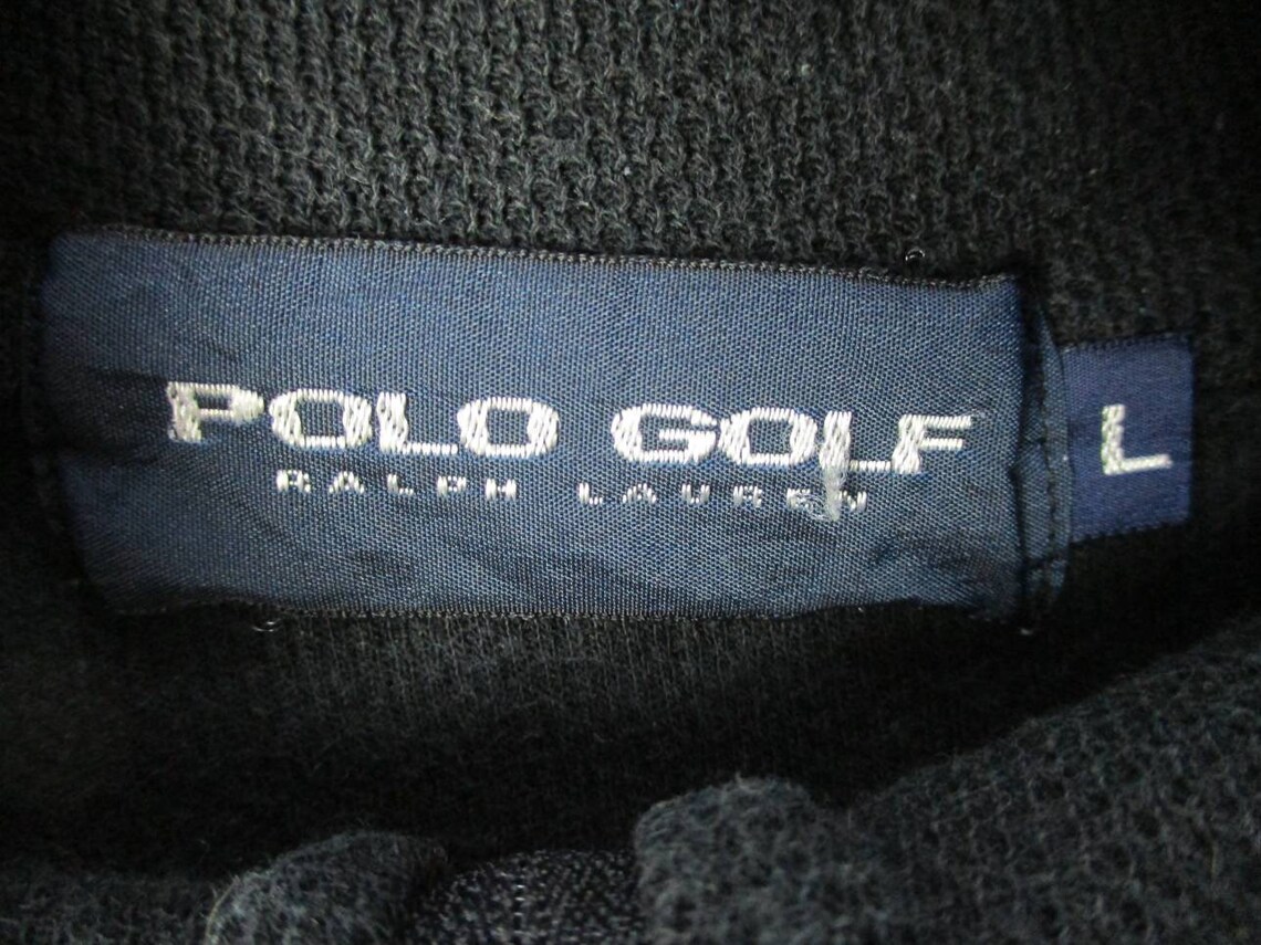 Vintage Polo Golf Ralph Lauren Embroidery Small Logo Quarter | Etsy