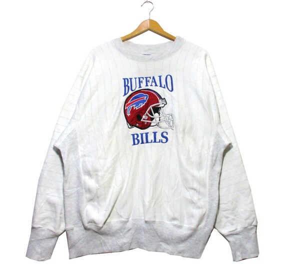 Vintage BUFFALO BILLS Pullover Crewneck Sweatshirt