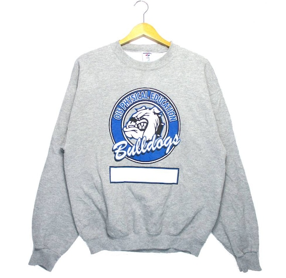 Vintage JERZEES Bulldogs Pullover Sweatshirt