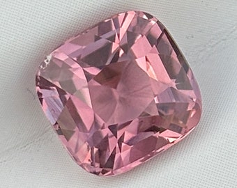 2.43 Cts Natural Pink Tourmaline Cushion Cut VVS Loose Gemstone For jewellery