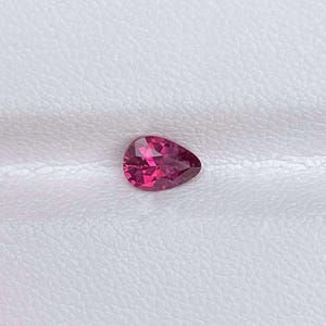 Natural Red Ruby 0.58 Ct Pear Cut | Sri Lanka | Loose Gemstone