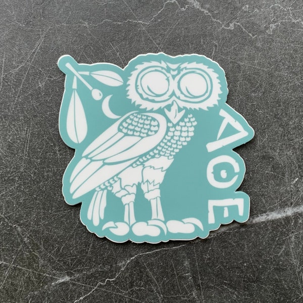 Athena Owl Sticker - Ancient Greek Sticker