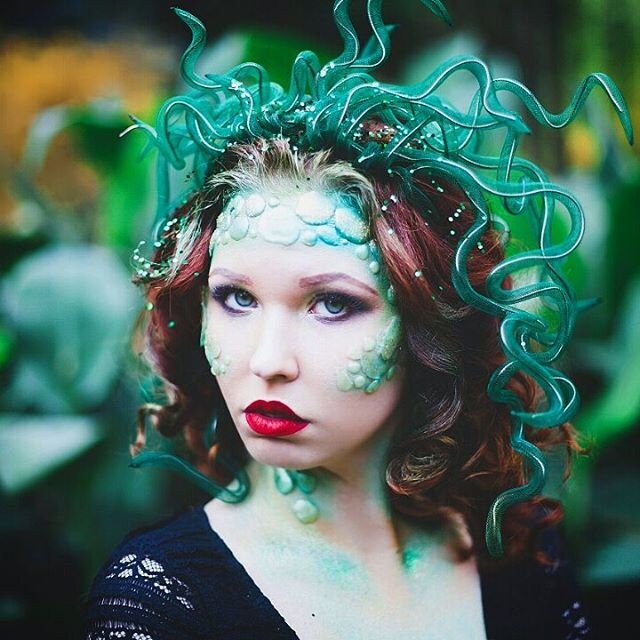 The Hair Of Gorgon Medusa Etsy