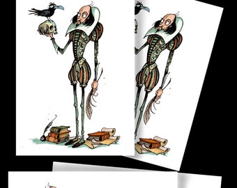 Shakespeare Postcard Pack x 4