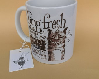 Alice in Wonderland - ceramic mug -  FANG FRESH