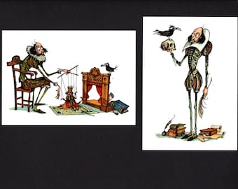 Shakespeare Postcards 2 Pack