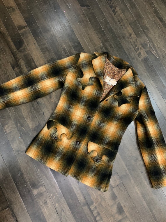 TREGO’S Westernwear Yellow/Black Blazer