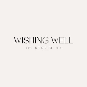 Premade Logo Design, Custom Logo Design, Minimal Logo, Text Only Logo, Calligraphy Logo, Photography Logo, Boutique Logo, Blog Logo, Minimal