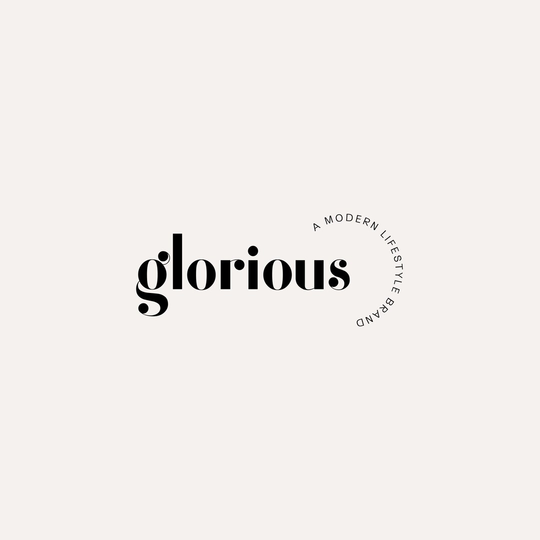 Custom Logo Design, Premade Logo, Text Only Logo, Minimalist Logo ...