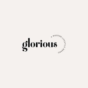 Custom logo design, Premade logo, Text only logo, Minimalist logo, Modern logo, Simple logo