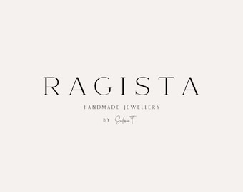 Premade Logo Design, Jewelry Logo, Elegant Logo, Beauty Logo, Sophisticated Logo, Boutique Logo,  Fashion Logo, Small Business Logo