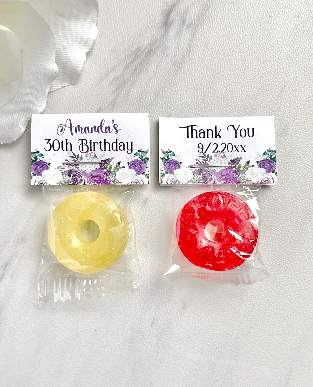 Birthday Favors, Personalized Birthday Candy, Affordable Favors