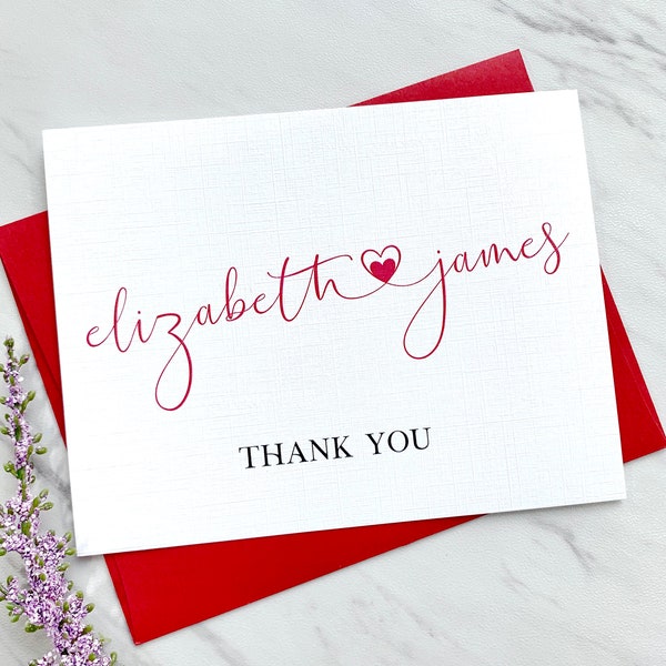 Engagement Thank You Etsy