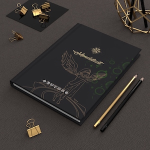 Mondstadt Genshin Auswirkungen Fanmade Hardcover Notizbuch Matte