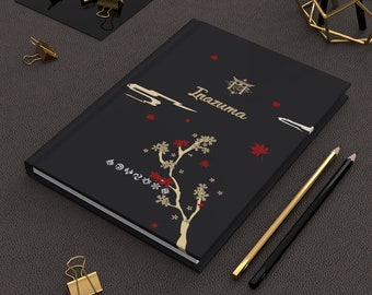 Inazuma Genshin Auswirkungen Fanmade Hardcover Notizbuch Matte