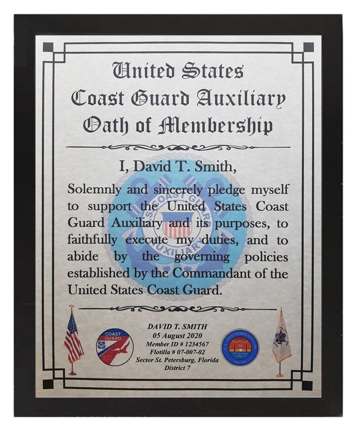 Coast Guard Sector St Petersburg Id Card