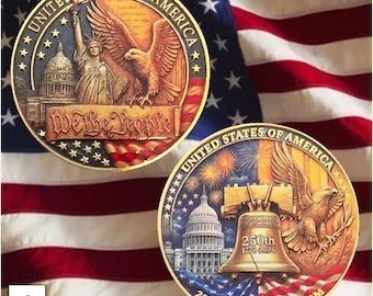 Challenge Coin: America's 250th Anniversary #1 We the People
