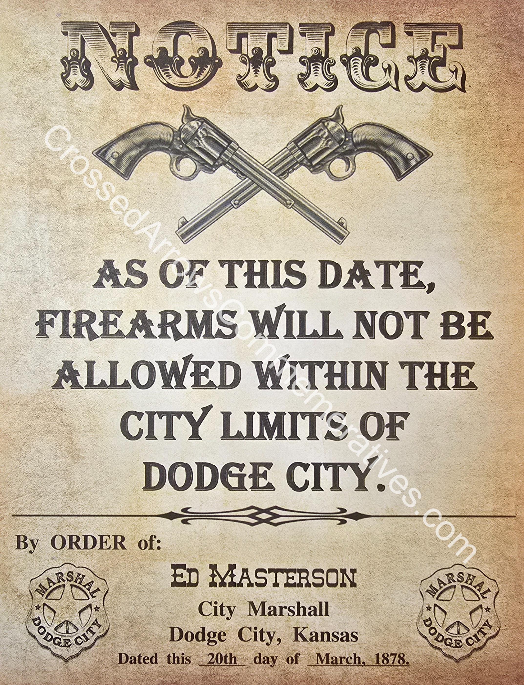Old West Wanted Poster - Unframed: the Wild Bunch (modern Reprint