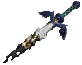 Master Sword Tears of the Kingdom Cosplay Prop Handmade