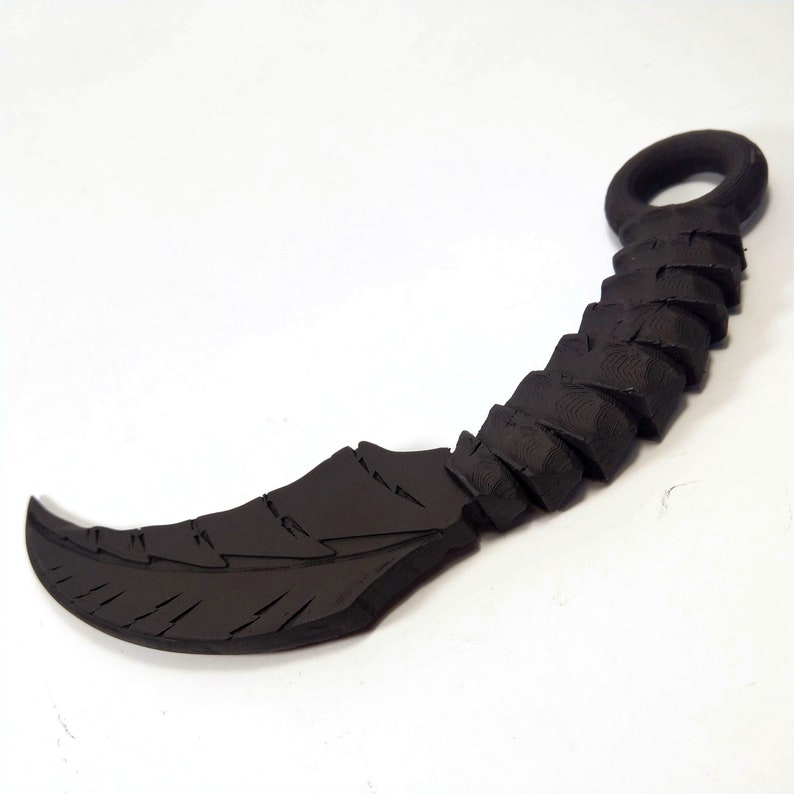 Handmade Mazikeen's Blade Daggers From Lucifer 2pcs Black Etsy