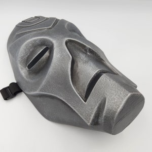 Dragon Priest Mask Gray Cosplay Replica Prop Handmade