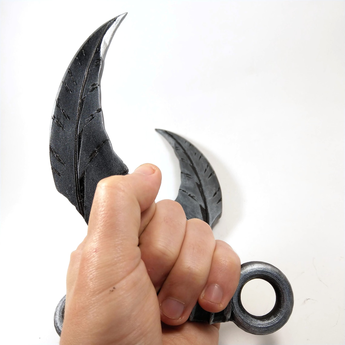 Handmade Mazikeen's Blade Daggers from Lucifer 2pcs black Etsy