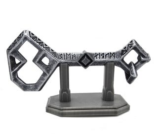 The Key to Erebor with stand – Hand painted 3D Print